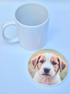 Personalized Photo Mug + Personalized Coaster Free