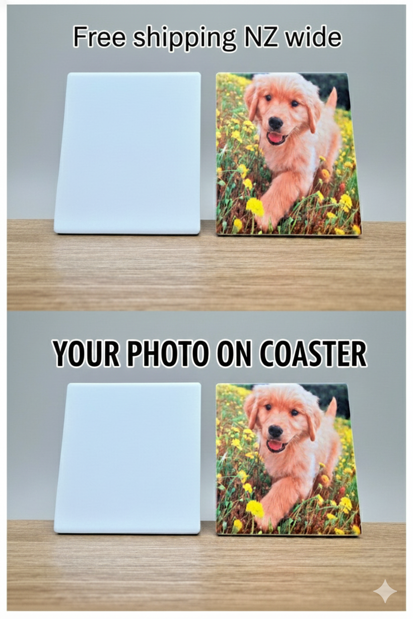 Personalized Coaster Square - Set of 4