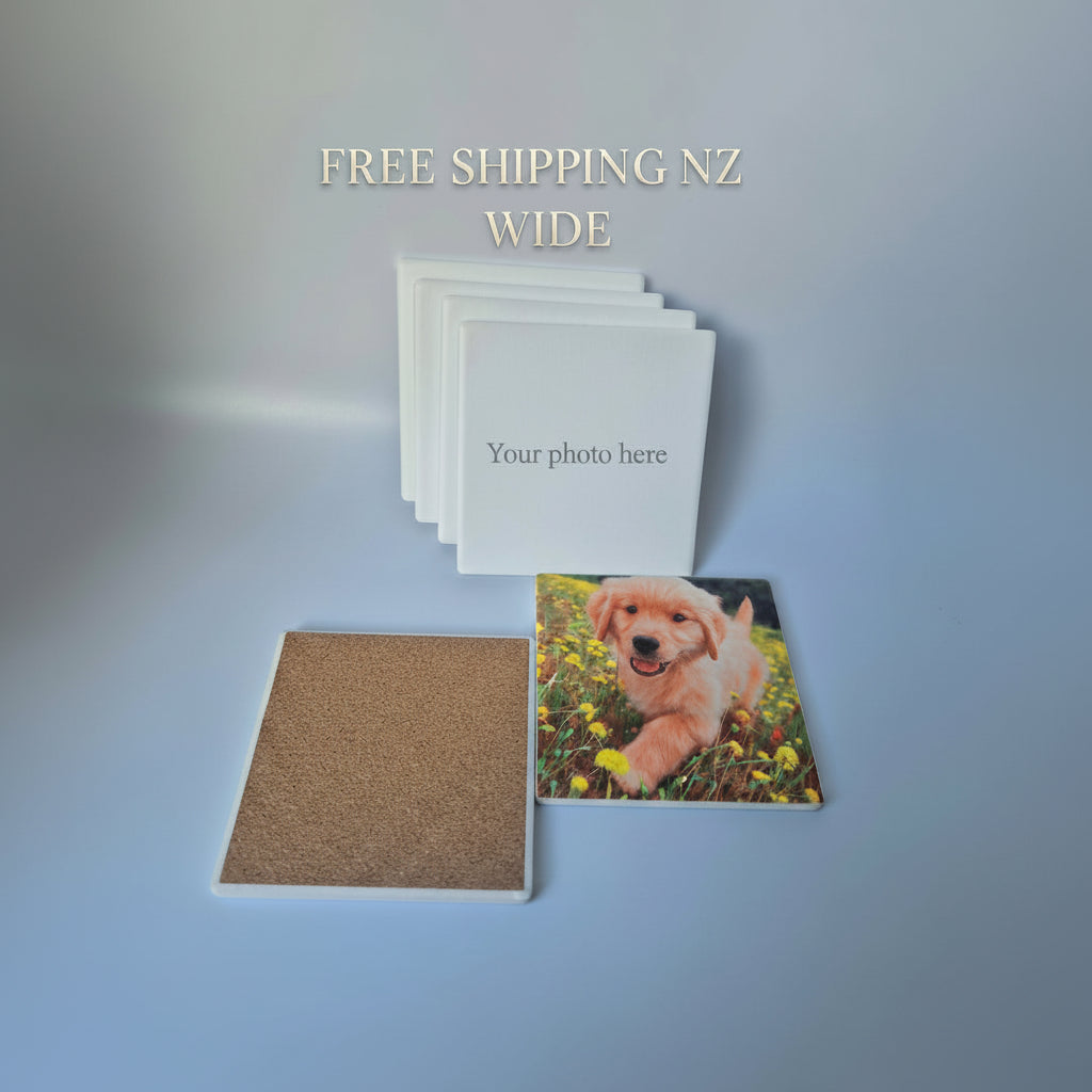 Personalized Coaster Square - Set of 4