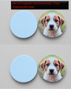 Personalized Round Coaster - Set of 4